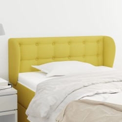 vidaXL Cabecero de tela verde 93x23x78/88 cm