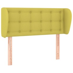 vidaXL Cabecero de tela verde 93x23x78/88 cm