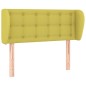 vidaXL Cabecero de tela verde 93x23x78/88 cm vidaXL Cabecero de tela verde 93x23x78/88 cm
