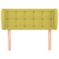 vidaXL Cabecero de tela verde 93x23x78/88 cm vidaXL Cabecero de tela verde 93x23x78/88 cm