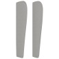 vidaXL Cabecero con orejas de tela gris claro 163x23x118/128 cm vidaXL Cabecero con orejas de tela gris claro 163x23x118/128 cm