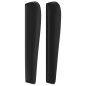 vidaXL Cabecero con orejas de cuero sintético negro 83x23x118/128 cm vidaXL Cabecero con orejas de cuero sintético negro 83x23x118/128 cm