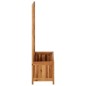 vidaXL Arriate de jardín con enrejado madera de acacia vidaXL Arriate de jardín con enrejado madera de acacia