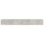 vidaXL Mueble para TV con luces LED gris hormigón 120x35x15,5 cm vidaXL Mueble para TV con luces LED gris hormigón 120x35x15,5 cm