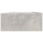 vidaXL Mueble para TV con luces LED gris hormigón 120x35x15,5 cm vidaXL Mueble para TV con luces LED gris hormigón 120x35x15,5 cm