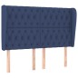vidaXL Cabecero con orejas de tela azul 163x23x118/128 cm vidaXL Cabecero con orejas de tela azul 163x23x118/128 cm