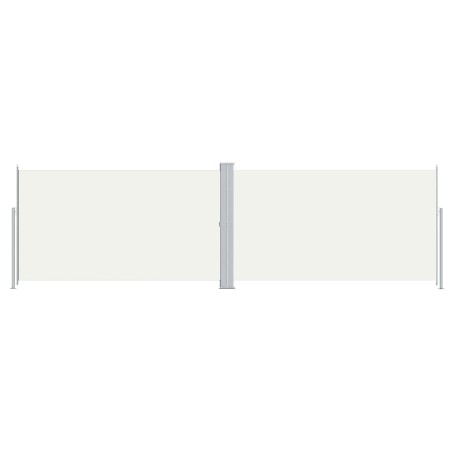 vidaXL Toldo lateral retráctil color crema 180x600 cm