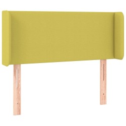 vidaXL Cabecero de tela verde 93x16x78/88 cm