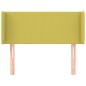 vidaXL Cabecero de tela verde 93x16x78/88 cm