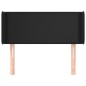 vidaXL Cabecero de cuero sintético negro 93x16x78/88 cm vidaXL Cabecero de cuero sintético negro 93x16x78/88 cm