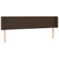 vidaXL Cabecero de cuero sintético marrón 163x16x78/88 cm vidaXL Cabecero de cuero sintético marrón 163x16x78/88 cm
