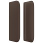vidaXL Cabecero de cuero sintético marrón 183x16x78/88 cm vidaXL Cabecero de cuero sintético marrón 183x16x78/88 cm