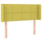 vidaXL Cabecero de tela verde 103x16x78/88 cm vidaXL Cabecero de tela verde 103x16x78/88 cm