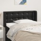 vidaXL Cabecero de cuero sintético negro 83x16x78/88 cm vidaXL Cabecero de cuero sintético negro 83x16x78/88 cm