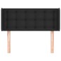 vidaXL Cabecero de cuero sintético negro 83x16x78/88 cm vidaXL Cabecero de cuero sintético negro 83x16x78/88 cm