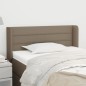 vidaXL Cabecero de tela gris taupe 93x16x78/88 cm vidaXL Cabecero de tela gris taupe 93x16x78/88 cm