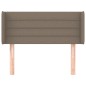 vidaXL Cabecero de tela gris taupe 93x16x78/88 cm vidaXL Cabecero de tela gris taupe 93x16x78/88 cm