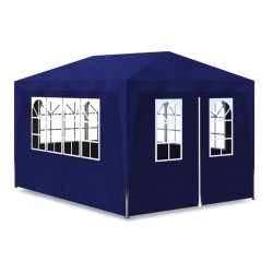 vidaXL Carpa para fiestas azul 3x4 m