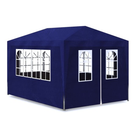 vidaXL Carpa para fiestas azul 3x4 m