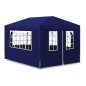 vidaXL Carpa para fiestas azul 3x4 m