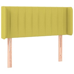 vidaXL Cabecero de tela verde 83x16x78/88 cm