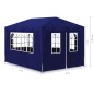 vidaXL Carpa para fiestas azul 3x4 m