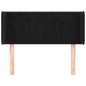 vidaXL Cabecero de terciopelo negro 93x16x78/88 cm vidaXL Cabecero de terciopelo negro 93x16x78/88 cm