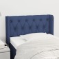 vidaXL Cabecero de tela azul 83x16x78/88 cm vidaXL Cabecero de tela azul 83x16x78/88 cm