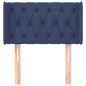 vidaXL Cabecero de tela azul 83x16x78/88 cm vidaXL Cabecero de tela azul 83x16x78/88 cm