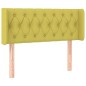 vidaXL Cabecero de tela verde 103x16x78/88 cm vidaXL Cabecero de tela verde 103x16x78/88 cm