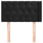 vidaXL Cabecero de terciopelo negro 83x16x78/88 cm vidaXL Cabecero de terciopelo negro 83x16x78/88 cm