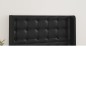 vidaXL Cabecero con orejas de cuero sintético negro 103x16x118/128 cm vidaXL Cabecero con orejas de cuero sintético negro 103x16x118/128 cm