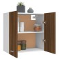 vidaXL Armario colgante madera ingeniería roble marrón 60x31x60 cm vidaXL Armario colgante madera ingeniería roble marrón 60x31x60 cm