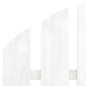 vidaXL Silla mecedora de jardín de madera blanca vidaXL Silla mecedora de jardín de madera blanca