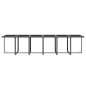 vidaXL Set de comedor jardín 17 pzas con cojines ratán sintético gris vidaXL Set de comedor jardín 17 pzas con cojines ratán sintético gris