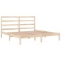 vidaXL Estructura de cama de madera maciza de pino 200x200 cm vidaXL Estructura de cama de madera maciza de pino 200x200 cm