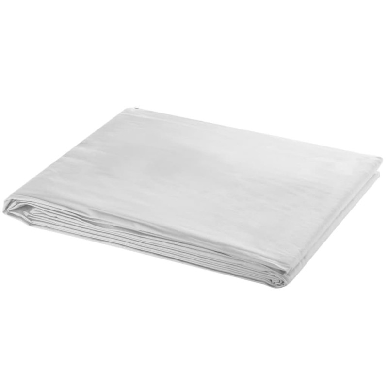 vidaXL Fondo telón de estudio fotográfico algodón blanco 500x300 cm vidaXL Fondo telón de estudio fotográfico algodón blanco 500x300 cm