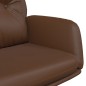 vidaXL Sillón de relax de cuero auténtico marrón vidaXL Sillón de relax de cuero auténtico marrón