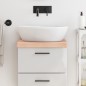 vidaXL Encimera de baño madera maciza sin tratar 40x30x(2-6) cm vidaXL Encimera de baño madera maciza sin tratar 40x30x(2-6) cm