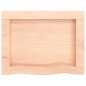 vidaXL Encimera de baño madera maciza sin tratar 40x30x(2-6) cm vidaXL Encimera de baño madera maciza sin tratar 40x30x(2-6) cm