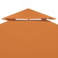 vidaXL Cubierta de repuesto de cenador 310 g/m² naranja 3x3 m vidaXL Cubierta de repuesto de cenador 310 g/m² naranja 3x3 m