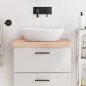 vidaXL Encimera de baño madera maciza sin tratar 60x30x(2-6) cm vidaXL Encimera de baño madera maciza sin tratar 60x30x(2-6) cm