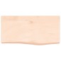 vidaXL Encimera de baño madera maciza sin tratar 60x30x(2-6) cm vidaXL Encimera de baño madera maciza sin tratar 60x30x(2-6) cm