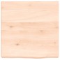 vidaXL Encimera de baño madera maciza sin tratar 40x40x(2-4) cm vidaXL Encimera de baño madera maciza sin tratar 40x40x(2-4) cm