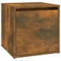 vidaXL Set de muebles de recibidor madera contrachapada roble ahumado vidaXL Set de muebles de recibidor madera contrachapada roble ahumado