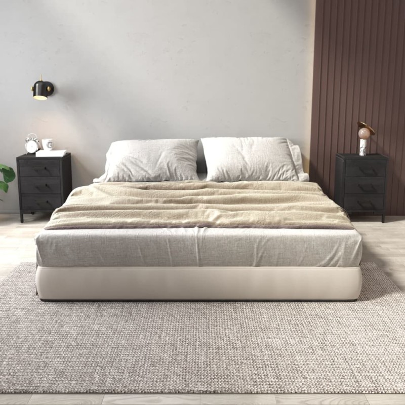 vidaXL Mesitas de noche 2 uds madera maciza de pino negro 40x30x55 cm vidaXL Mesitas de noche 2 uds madera maciza de pino negro 40x30x55 cm