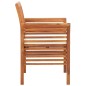 vidaXL Sillas de comedor de jardín 8 uds con cojines madera de acacia vidaXL Sillas de comedor de jardín 8 uds con cojines madera de acacia