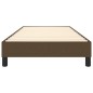 vidaXL Estructura de cama box spring tela marrón 90x200 cm vidaXL Estructura de cama box spring tela marrón 90x200 cm