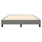vidaXL Estructura de cama box spring tela gris oscuro 140x190 cm vidaXL Estructura de cama box spring tela gris oscuro 140x190 cm
