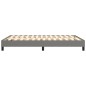 vidaXL Estructura de cama box spring tela gris oscuro 140x190 cm vidaXL Estructura de cama box spring tela gris oscuro 140x190 cm